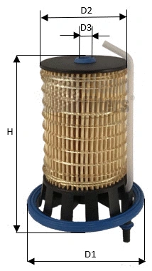 Filtre à carburant CLEAN FILTERS MG3612/A