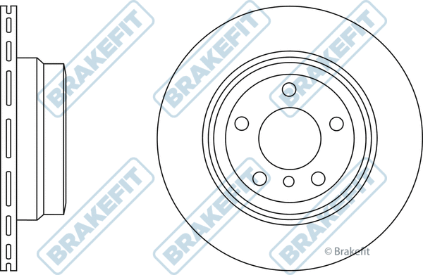 Disque de frein APEC SDK6552