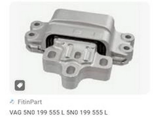 Support moteur ZPY 5N0 199 555