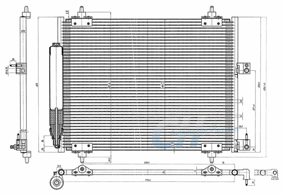 Condenseur, climatisation PowerMax 7110379