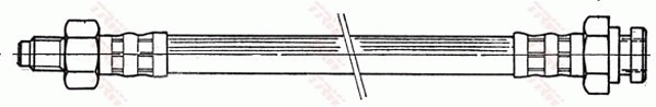 Flexible de frein TRW PHD781