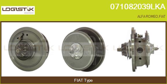 Groupe carter, turbocompresseur LGK 071082039LKA