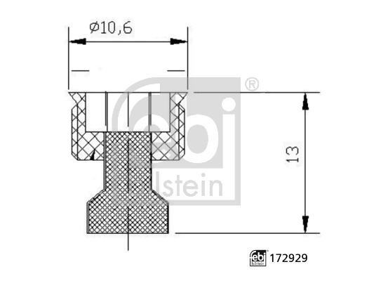 Filtre d'urée FEBI BILSTEIN 172929