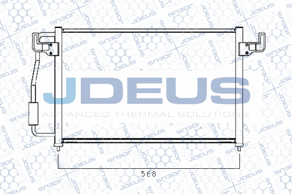 Condenseur, climatisation JDEUS 721M28