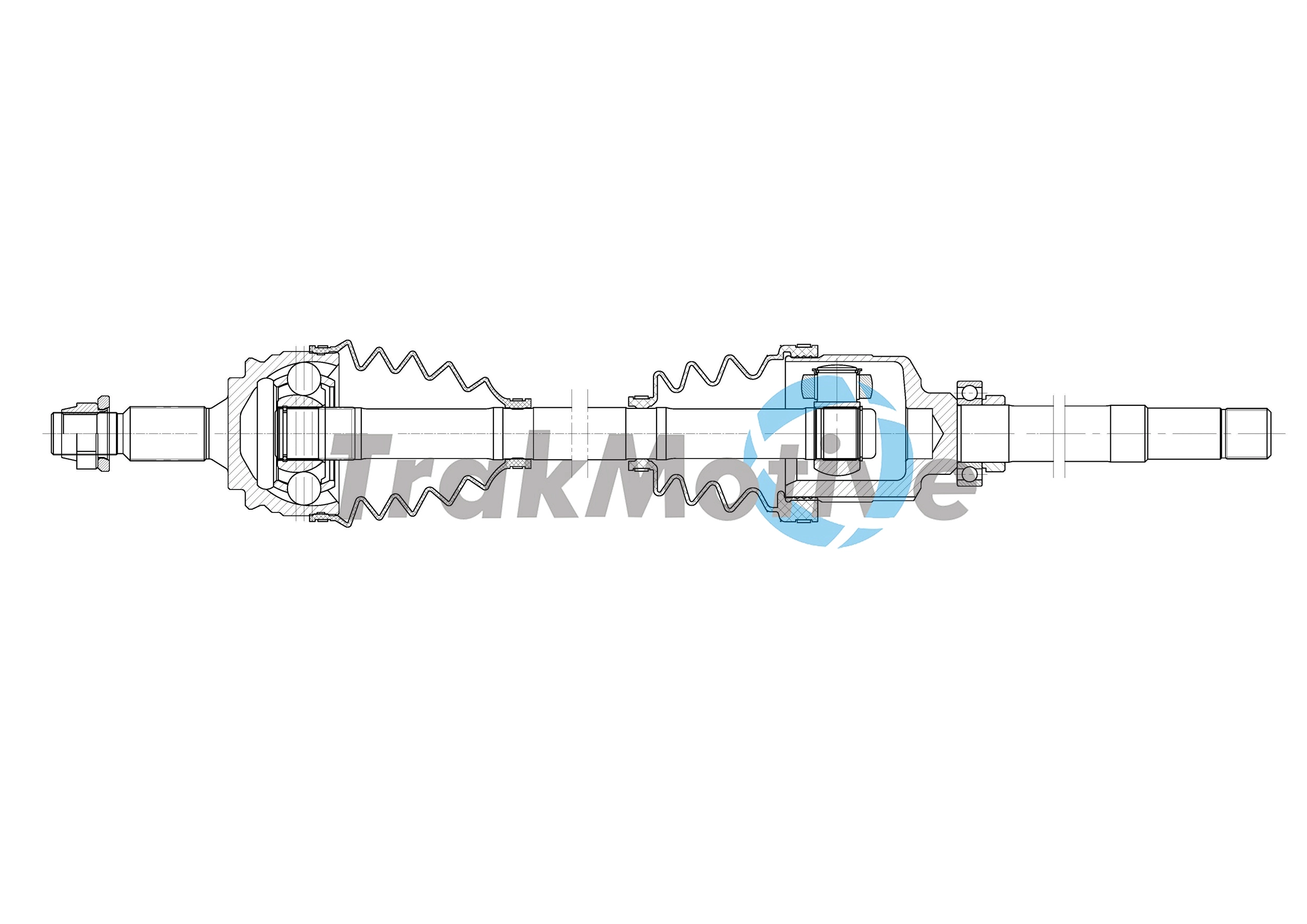 Arbre de transmission TrakMotive 30-2000