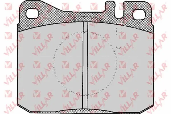 Kit de plaquettes de frein, frein à disque VILLAR 626.0211