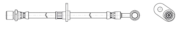 Flexible de frein CEF 515172