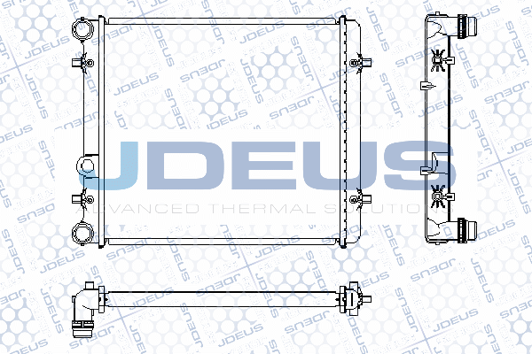 Radiateur, refroidissement du moteur JDEUS RA0300420
