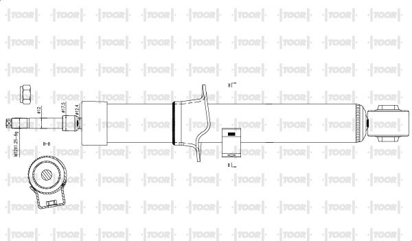 Amortisseur TOOR SG15461