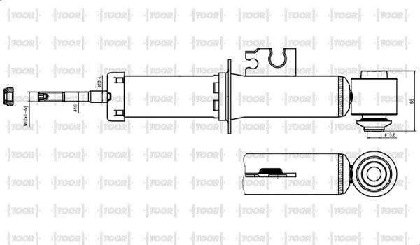 Amortisseur TOOR SG58280