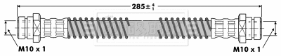 Flexible de frein BORG & BECK BBH6330