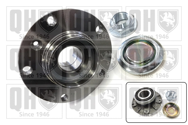 Kit de roulements de roue QUINTON HAZELL QWB786