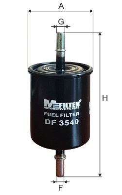 Filtre à carburant MFILTER DF 3540