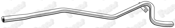 Tuyau d'échappement FONOS 31131