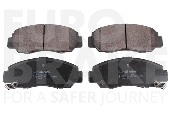Kit de plaquettes de frein, frein à disque EUROBRAKE 5502222637