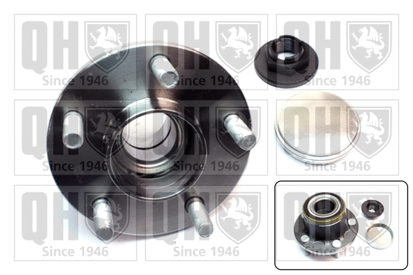 Kit de roulements de roue QUINTON HAZELL QWB1306