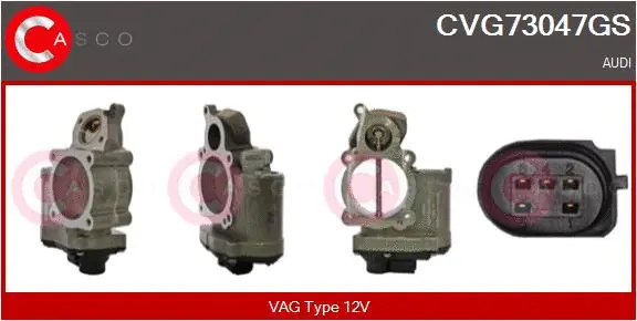Vanne EGR CASCO CVG73047GS