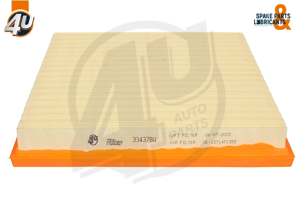 Filtre à air 4U Autoparts 33437BW