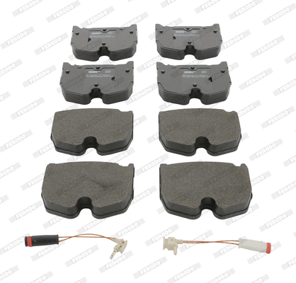 Kit de plaquettes de frein, frein à disque FERODO FDB1810