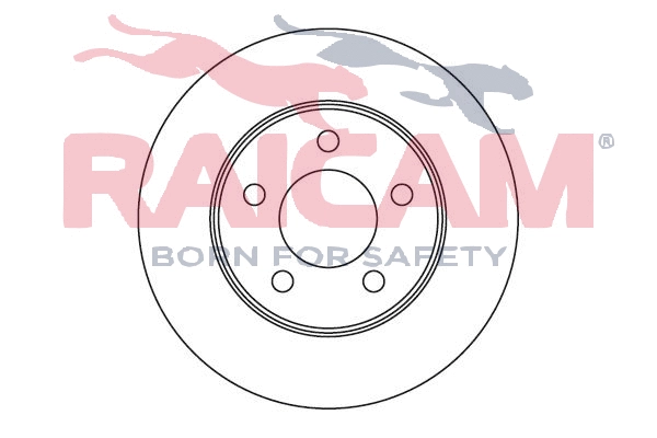 Disque de frein RAICAM RD01020
