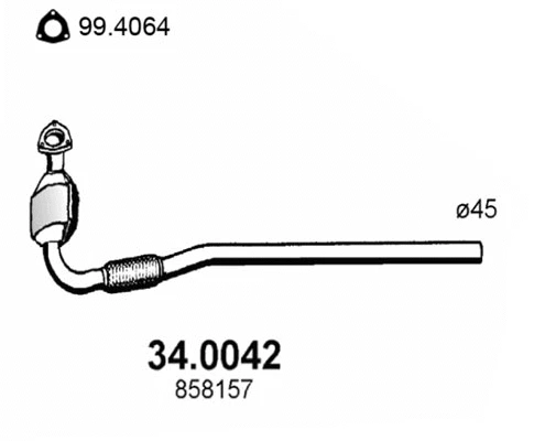 Catalyseur ASSO 34.0042
