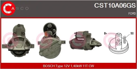 Démarreur CASCO CST10A06GS