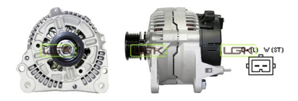 Alternateur LGK 440883