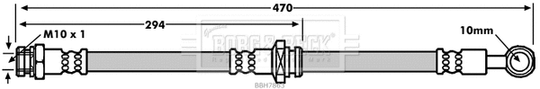Flexible de frein BORG & BECK BBH7863
