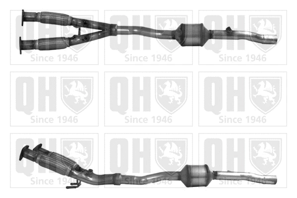 Catalyseur QUINTON HAZELL QCAT92173H