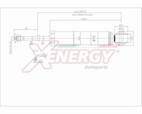 Amortisseur AP XENERGY X808343