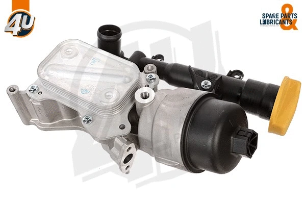 Boîtier, filtre à huile 4U Autoparts 17369OP