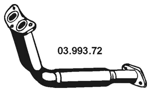Tuyau d'échappement EBERSPÄCHER 03.993.72