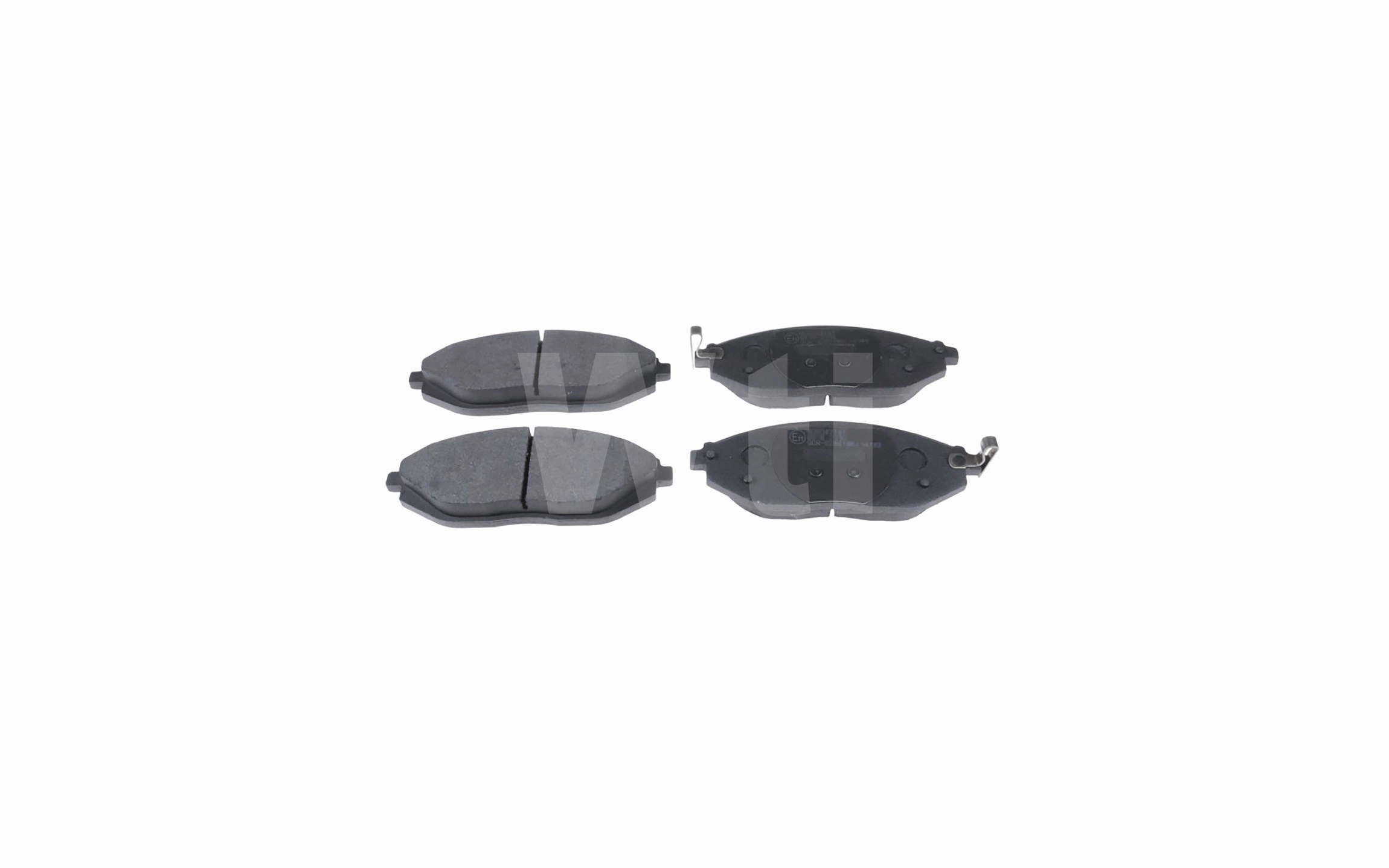 Kit de plaquettes de frein, frein à disque Wti Automotive K711201
