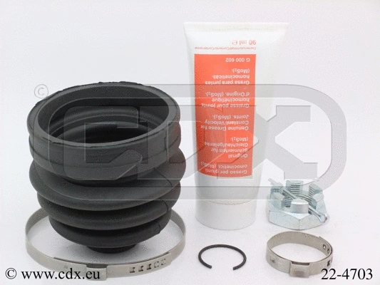 Jeu de joints-soufflets, arbre de commande CDX 22-4703