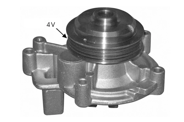 Pompe à eau, refroidissement du moteur TECDRIVE TPAE0149
