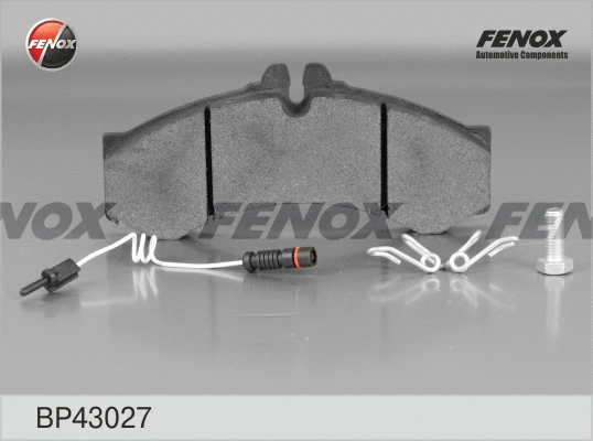 Kit de plaquettes de frein, frein à disque FENOX BP43027