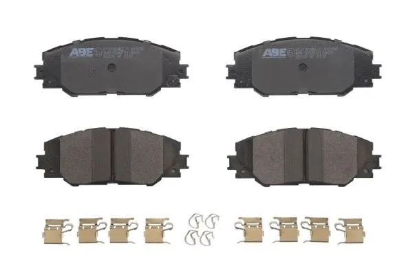 Kit de plaquettes de frein, frein à disque ABE C12122ABE-P