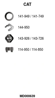 Catalyseur FA1 MD000639
