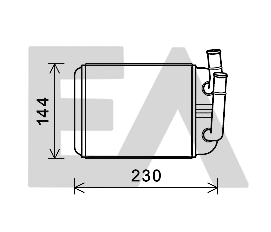 Système de chauffage EACLIMA 45C77021