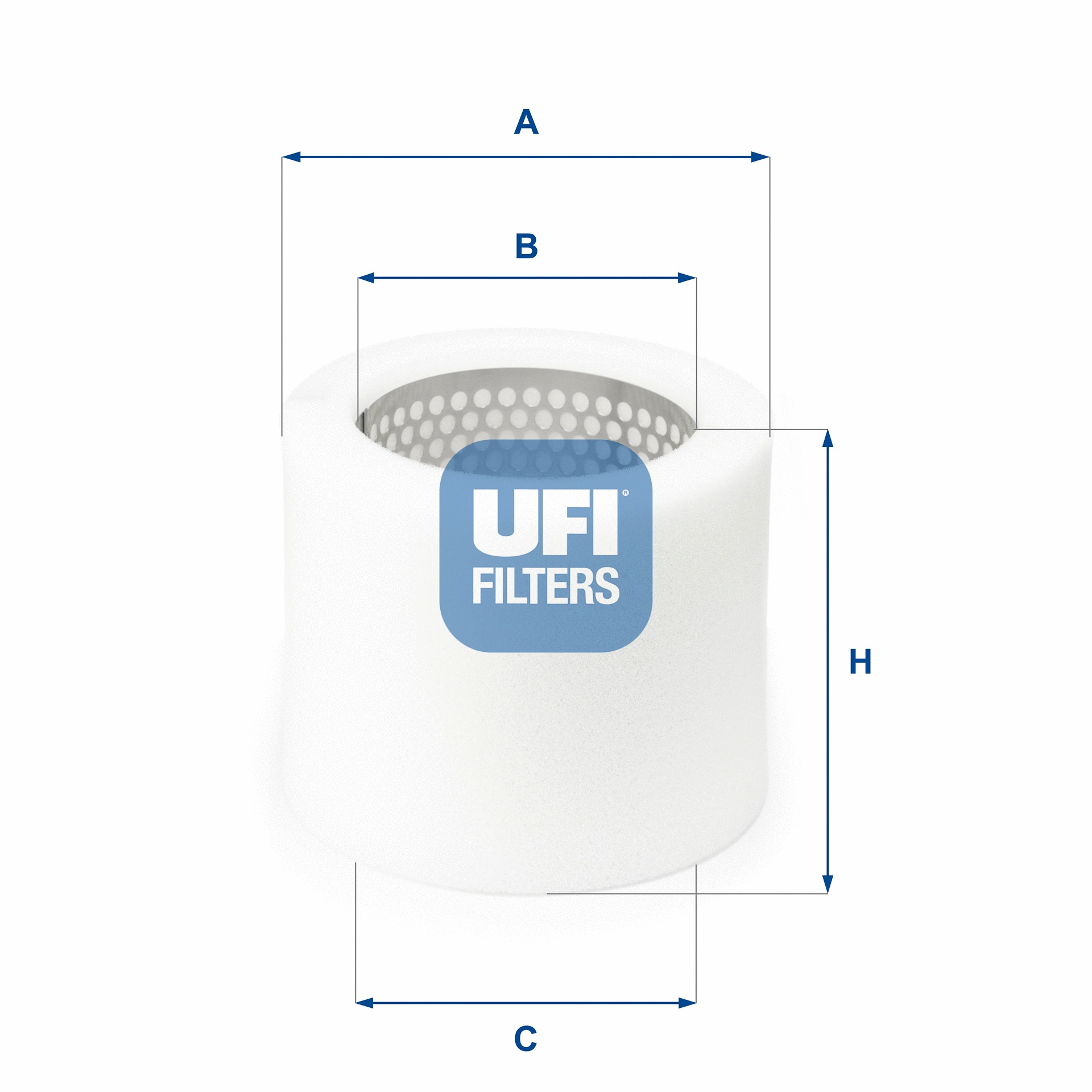 Filtre à air UFI 27.061.00