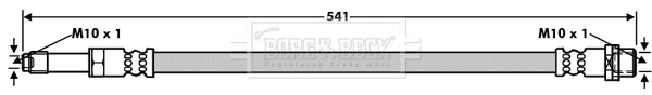 Flexible de frein BORG & BECK BBH8104
