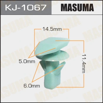 Clip, enjoliveur MASUMA KJ-1067