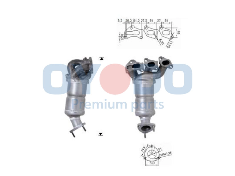 Catalyseur Oyodo 10N0142-OYO
