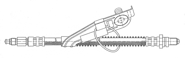 Flexible de frein CEF 511636