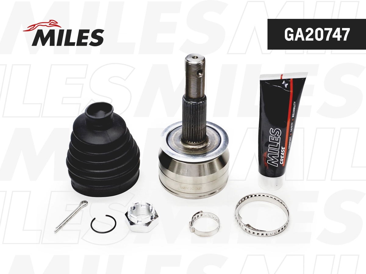 Jeu de joints, arbre de transmission MILES GA20747