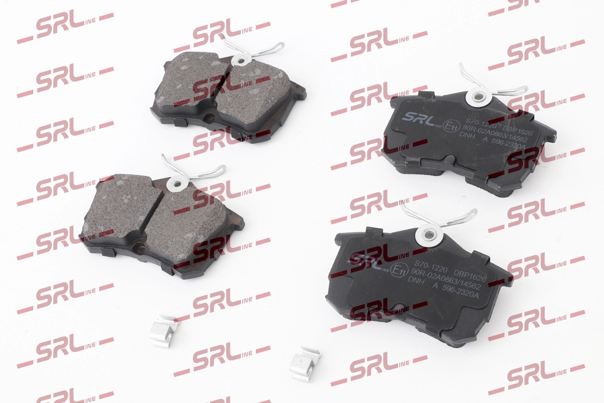 Kit de plaquettes de frein, frein à disque SRLine S70-1220