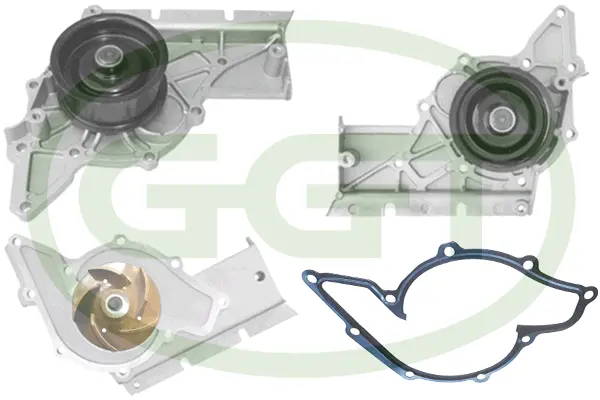 Pompe à eau, refroidissement du moteur GGT PA12439MI