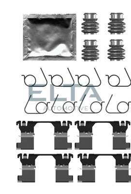 Kit d'accessoires, plaquette de frein à disque ELTA AUTOMOTIVE EA8846