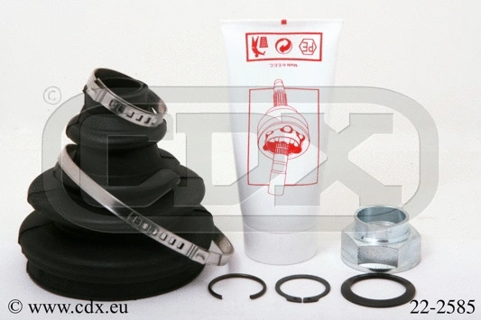 Jeu de joints-soufflets, arbre de commande CDX 22-2585