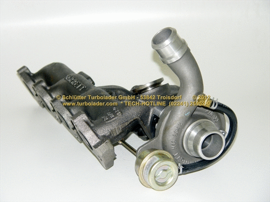 Turbocompresseur, suralimentation SCHLÜTTER TURBOLADER 172-00420